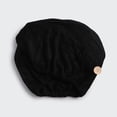 thumbnail image 3 of Toalla de pelo Kitsch, superabsorbente, de microfibra, color negro, 3 of 9