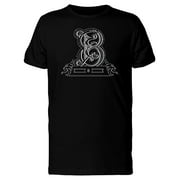 Capital Letter B T-Shirt Men -Image by Shutterstock, Male Small