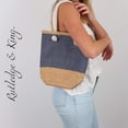 thumbnail image 5 of Rutledge & King Reusable Wine Bag - Wine Tote for Wine Bottles - (Waverly, 2 Pack), 5 of 7