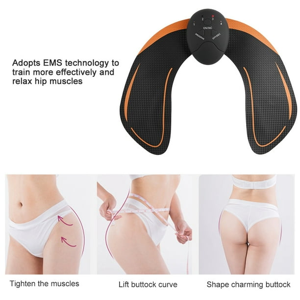 4PCS Smart Hip Trainer Muscle Lifting Fitness EMS Muscle Stimulator Massage  USA