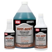 SEM Products 69504 Rust-Mort Rust Preventive Coating Black 1 Quart