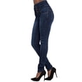 thumbnail image 3 of LilyLLL Womens Front Washed Denim Pants High Waist Skinny Ankle Jeans, 3 of 4