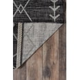 thumbnail image 6 of Machine Made Charcoal Charcoal Indoor/Outdoor Rugs, 6 of 7