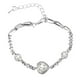 thumbnail image 1 of Pulseras para mujer, regalos para mujer, pulsera de cristal, brazalete para San Valentín, boda, novia, joyería para mujer, toalla de cocina, 1 of 3