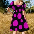 thumbnail image 4 of Magenta Sleeveless Dress dresses for women sexy short dresses daring summer dress korean women, 4 of 7