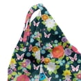 thumbnail image 5 of Spring Lounger Chair Bag, Meadow Blossoms Lily Hydrangea Carnation Rural Flora Fragrance Butterflies Pattern, High Capacity Storage with Handle Container, Lounger Size, Multicolor, by Ambesonne, 5 of 5