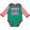 Green and Red, variant on Inktastic Nana's Girl Grandchild Girls Long Sleeve Baby Bodysuit