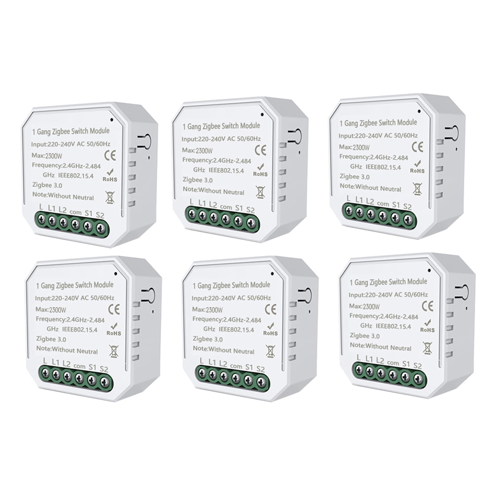 Tuya Zigbee DIY One Way Smart Switch Small Body APP Remote Control