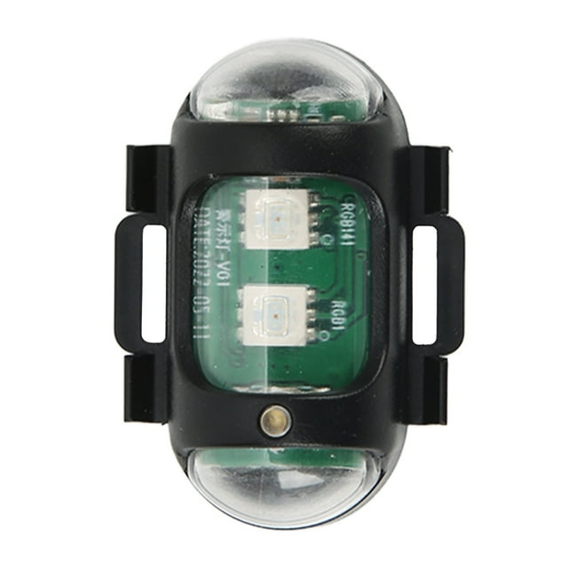 Luz Para Drones, Carga Tipo C 4 Colores De Lámpara Batería De Polímero De 55 MAh Luz Estroboscópica Anticolisión Para Drones 3 Modos Para Bicicletas Para Barcos RC