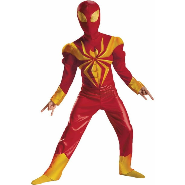 Iron SpiderMan Muscle Child Halloween Costume