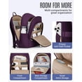 thumbnail image 2 of Mochila LIGHT FLIGHT FLIGHT FLIGHT Travel para ordenador portátil de 15,6 pulgadas, 2 of 7