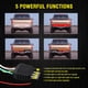 thumbnail image 5 of Barra De Luz De Puerta Trasera Ámbar Rojo Función Completa Led Luz De Señal De Giro Impermeable Luces De Advertencia De Tráfico Para Camioneta Remolque Coche, 5 of 6