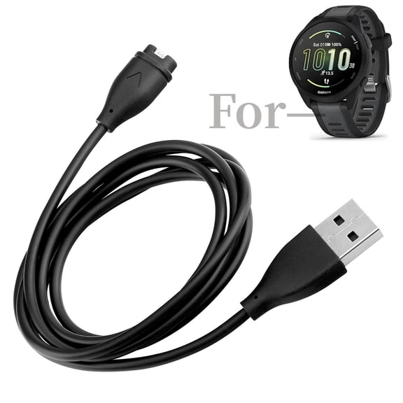 K-MAINS Charging Cable Compatible With Garmin Forerunner 165 265 255 245 55 Smartwatch