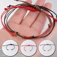 thumbnail image 2 of Hilo de cera de 0,8 mm de grosor, cuerda de cera tejida a mano pura, accesorios de joyería, pulsera, cuerda de mano ajustable, 2 of 5