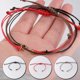 thumbnail image 1 of Hilo de cera de 0,8 mm de grosor, cuerda de cera tejida a mano pura, accesorios de joyería, pulsera, cuerda de mano ajustable, 1 of 4