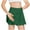 Green, variant on Delliss Girl Pleated Tennis Skirt Kids High Waisted Golf Sports Skorts with Lining Shorts