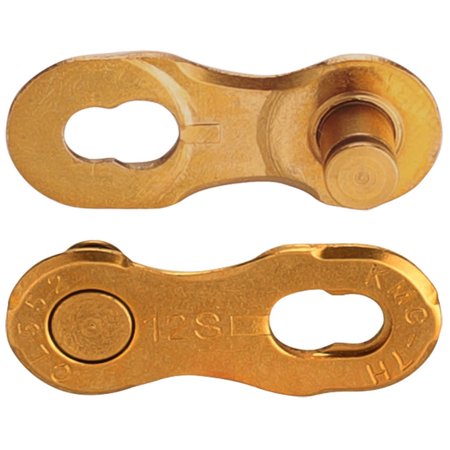 KMC ミッシングリンク 12速用/12S用/ 12スピード用 CL552-Ti-N Missing Link (ゴールド（Gold）) [並行輸入品]