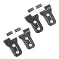 thumbnail image 3 of Door Hinge Cover Door Hinge Trim Door Hinge Decor Door Hinge Protector Car Accessories 8Pcs Carbon Fiber Texture Door Hinge Cover Trim Fit For  JL 2018+, 3 of 8