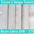 thumbnail image 3 of shiyou-Table Cloths Rectangular 60 x 90 Inches, Tablecloth Premium Fabric Quality & Heavy Weight ≈220 GSM with Textures, Nappe de Table rectangulaire PASTLE Beige (60 x 90 Inches), 3 of 4