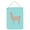 Blue, variant on Llama Green Wall or Door Hanging Prints