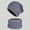 Gray, variant on Women's 2 Piece Fleece Lined Knit Beanie and Neck Gaiter Set,Warm Winter Outdoor Cold Weather Hat Kit
