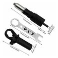 thumbnail image 2 of Adaptador de pistola remachadora Versailles - Alicates remachadores para destornilladores y taladros inalámbricos, 2 of 5
