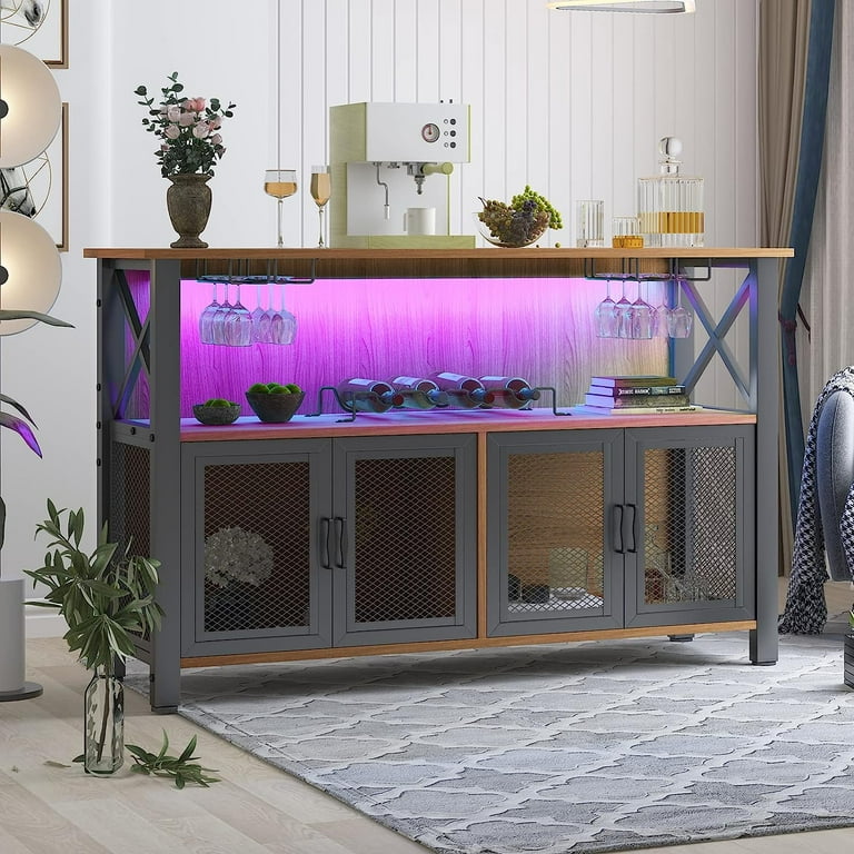 Red 2024 liquor cabinet
