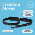 thumbnail image 4 of Vibrant Life 6' Adjustable Hands-Free Leash, Black, L, 4 of 9