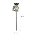 thumbnail image 3 of Mainstays Solar Owl Thermometer Stake, 3 of 3