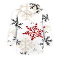 thumbnail image 4 of Sweat à Capuche de Noël pour Femmes avec Manches Longues et Imprimé Cartoon avec Poches, 4 of 5