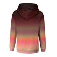 thumbnail image 6 of Xudanell Jackets for Women Warm Hooded Jacket Gradient Zipper Hoodie Drawstring Jacket Lined Plush Women Fashion Hoodies Light Pink XXXXL, 6 of 7