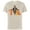 Natural, variant on Marvel Studios Loki Season 2 Loki and TVA Logo Disney+ MCU - Short Sleeve Cotton T-Shirt for Adults - Customized-Black