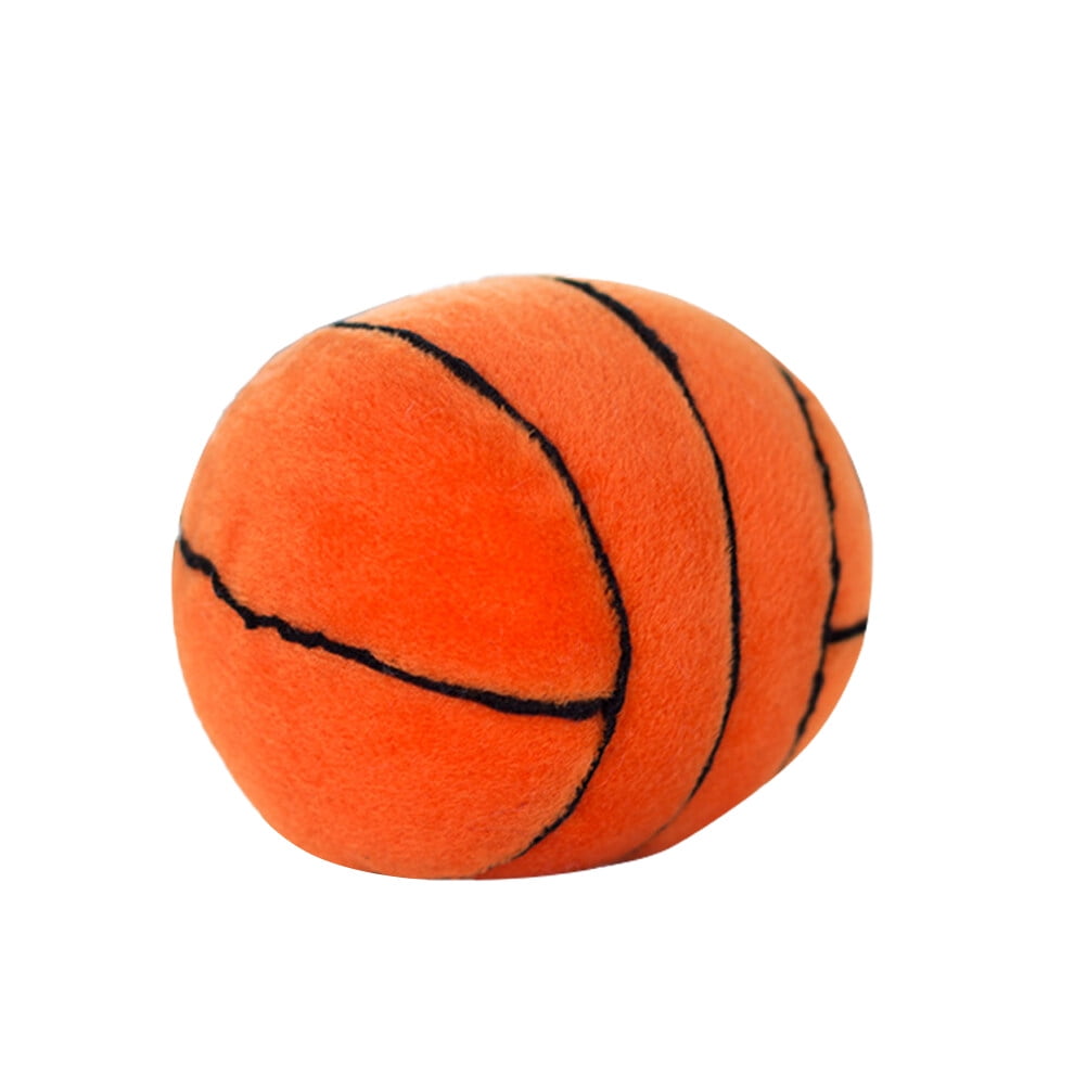 Rosarivae 1pc Plush Voice Controled Toy Hand Stick Toy Basketball Shape
