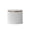 White, variant on Flat Lid Round Metal Tea Tin Canister Empty Storage Box for Loose Leaf Tea Cookies/Candles Crafts Home Kitchen Pantry Decor Gift, Green