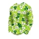 thumbnail image 2 of Ceisia Men's Loose Fit Waffle Knit Sweatshirt - St. Patrick's Day Floral Festive Print Green L Gifts, 2 of 5