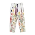 thumbnail image 4 of Daiia Autumn Garden Women's Sleep Pant with Pockets and Drawstring,Pajama Pants-Medium, 4 of 9