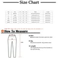 thumbnail image 5 of Plebaso Bohemia Pants for Women Casual Elastic Waist Solid Color Wide Leg Pants Women's Loose Workout Out Pants, 5 of 6
