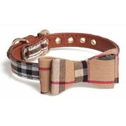 Designer Plaid Dog Collar
