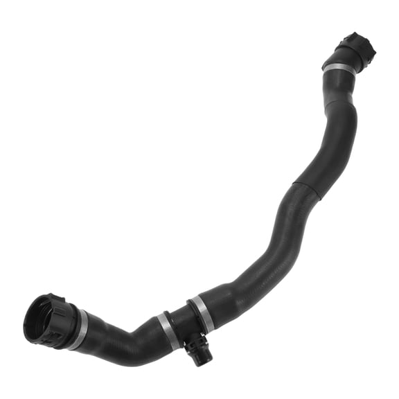 Unique Bargains Radiator Hose Heater Hose No.17128616548 for BMW 340i 2016-2018 for BMW 440i xDrive 2017-2020 Black Rubber 1 Pc Water Tank Water Pipe Good Sealing
