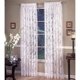 thumbnail image 3 of Cortina de ventana de encaje Cortina de ventana de encaje de poliéster de 2 piezas transparente 60x63 pulgadas 2 piezas de blanco puro 60x63 pulgadas 2 piezas Blanco puro Magideal Cortina de ventana de encaje, 3 of 5
