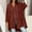 Red, variant on FAHXNVB Womens Oversized Button Down Shirts Long Sleeve Asymmetric Hem V-Neck Linen Dress Shirt Tops Casual Lightweight Work Blouse