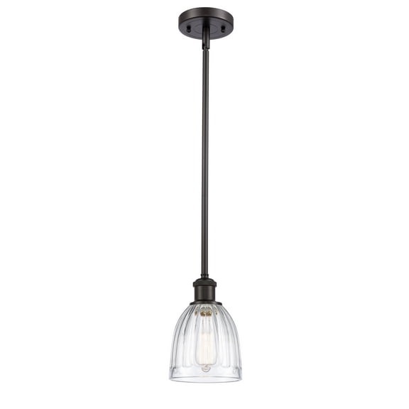Innovations 516-1S-OB-G442 European Influence One Light Pendant from Ballston collection in Bronze / Dark finish,