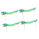 thumbnail image 4 of 4 piezas de serpiente china DIY, kits de materiales hechos a mano, juguetes educativos decorativos para niños Cian, 4 of 9