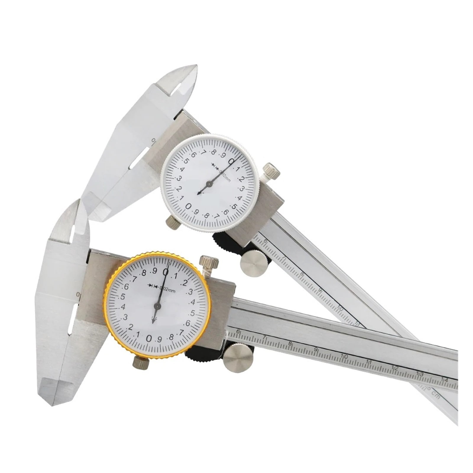 Dial Calipers 0-150 Mm 0.02mm High Precision Industry Stainless Steel Vernier Caliper Shockproof Metric Measuring Tool
