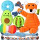 thumbnail image 1 of Puppy Toys Zeaxuie Luxury Denting para perros pequeños, paquete de 9, 1 of 7
