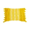 The Pioneer Woman Polyester Contemporary Throw Pillow, 14" x 20", Yellow