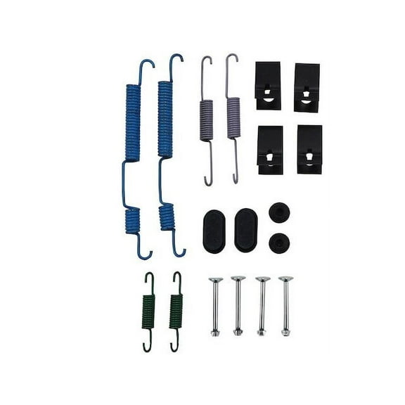 Rear Drum Brake Hardware Kit - Compatible with 2013 - 2021 Hyundai Accent 2014 2015 2016 2017 2018 2019 2020