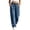Blue, variant on SHE IS Women's Sweatpants Straight Leg High Waist Drawstring Sweat Pants Workout Athletic Joggers Trousers with Pockets, Black Pants for Women Plus Size Petite