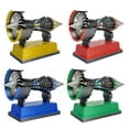 thumbnail image 2 of Tr900 Small Turbofan Engine Model With Electric Shock Absorber Motor And Blue Led Light 12Cm Mini Aircraft Engine For Display, 2 of 7