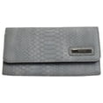 thumbnail image 1 of Kenneth Cole Reaction Trifold Plain Snake Clutch"Tri-Ed & True"Womens Wallet, 1 of 13
